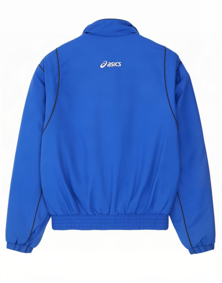 Ανδρική φόρμα Asics Top Jacket μεγάλο μπλε νάιλον