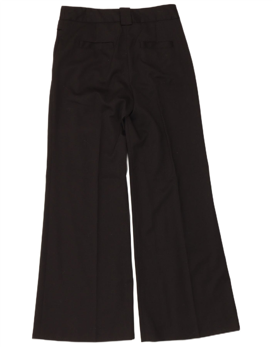 Zara Γυναικείο Παντελόνι Chino Flare EU 40 Medium W30 L32 Μαύρο