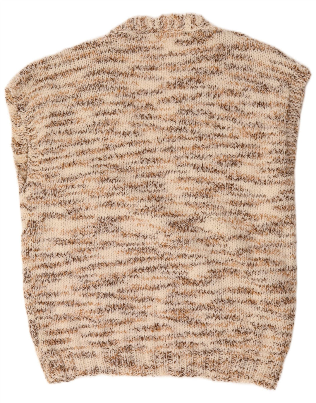 Vintage ανδρικό γιλέκο Tank Top Large Beige Flecked