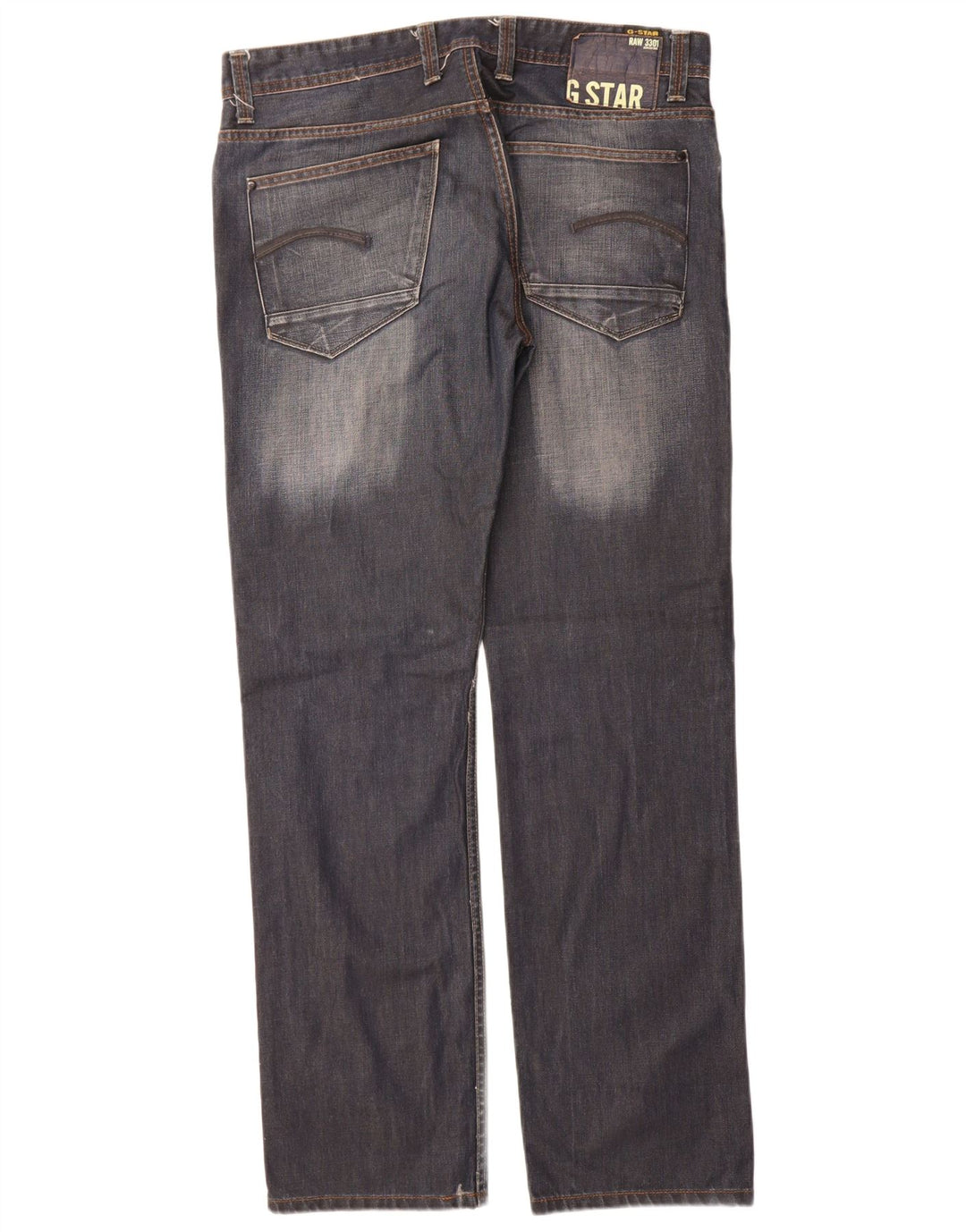 Ανδρικό τζιν ίσιο G-Star W36 L34 Navy Blue Cotton