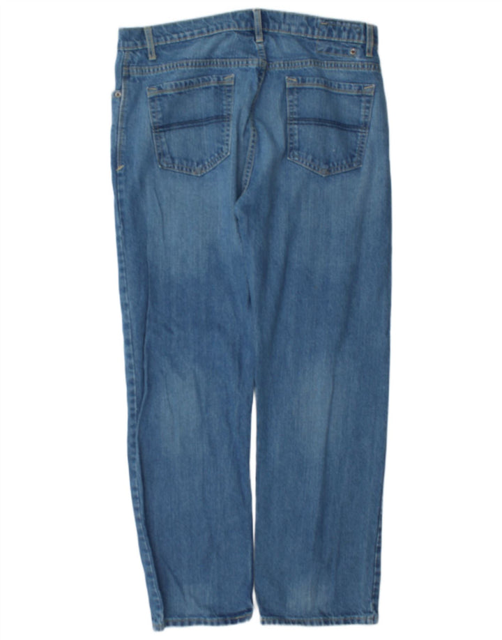 Ανδρικό τζιν Marks & Spencer Blue Harbor Straight W36 L31 Blue Cotton