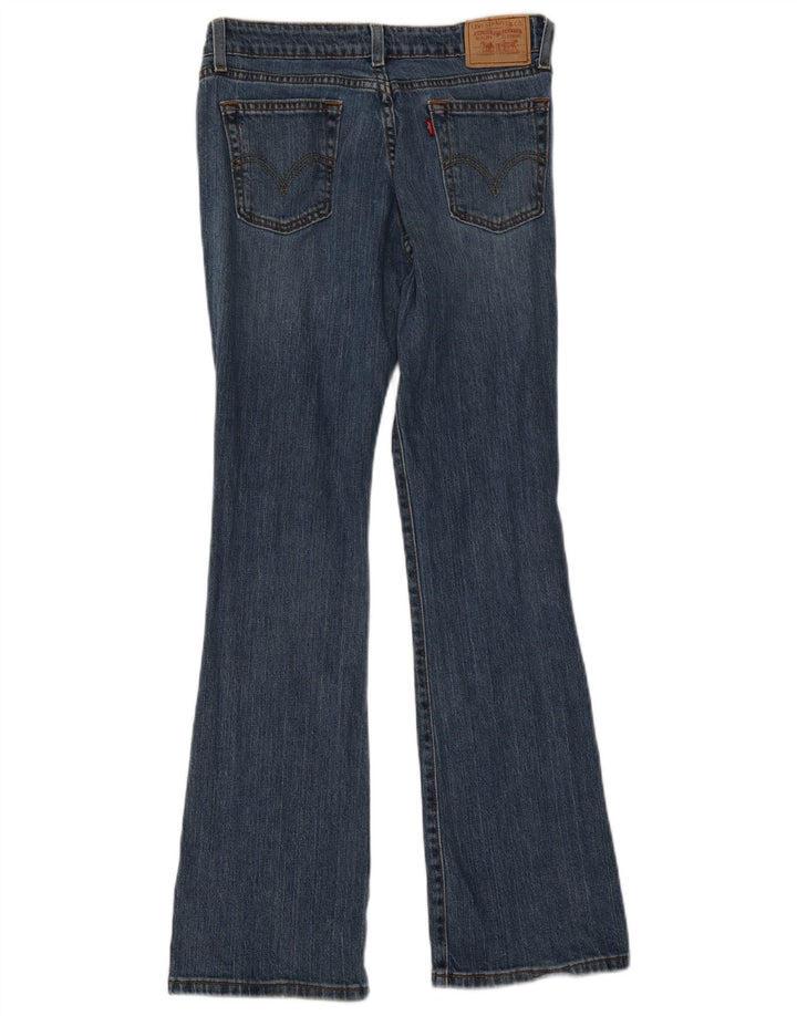 Γυναικείο Levi's 518 Super Low Bootcut Jeans US 7 Medium W28 L31 Μπλε βαμβακερό