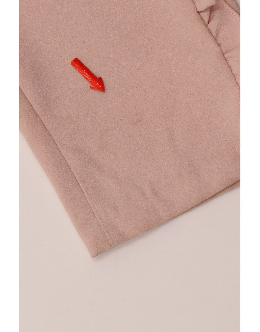 Zara Γυναικείο Slim παντελόνι Chino Small W27 L26 Pink Polyester