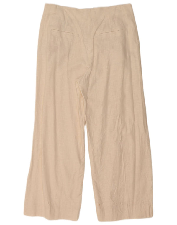 Marks & Spencer Γυναικείο ψηλόμεσο παντελόνι Chino UK 14 Large W34 L27 Off Wh
