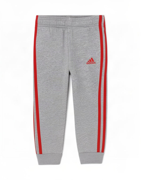 Παντελόνι αθλητικής φόρμας Adidas Baby Boys Joggers 3-6 μηνών, βαμβακερό γκρι