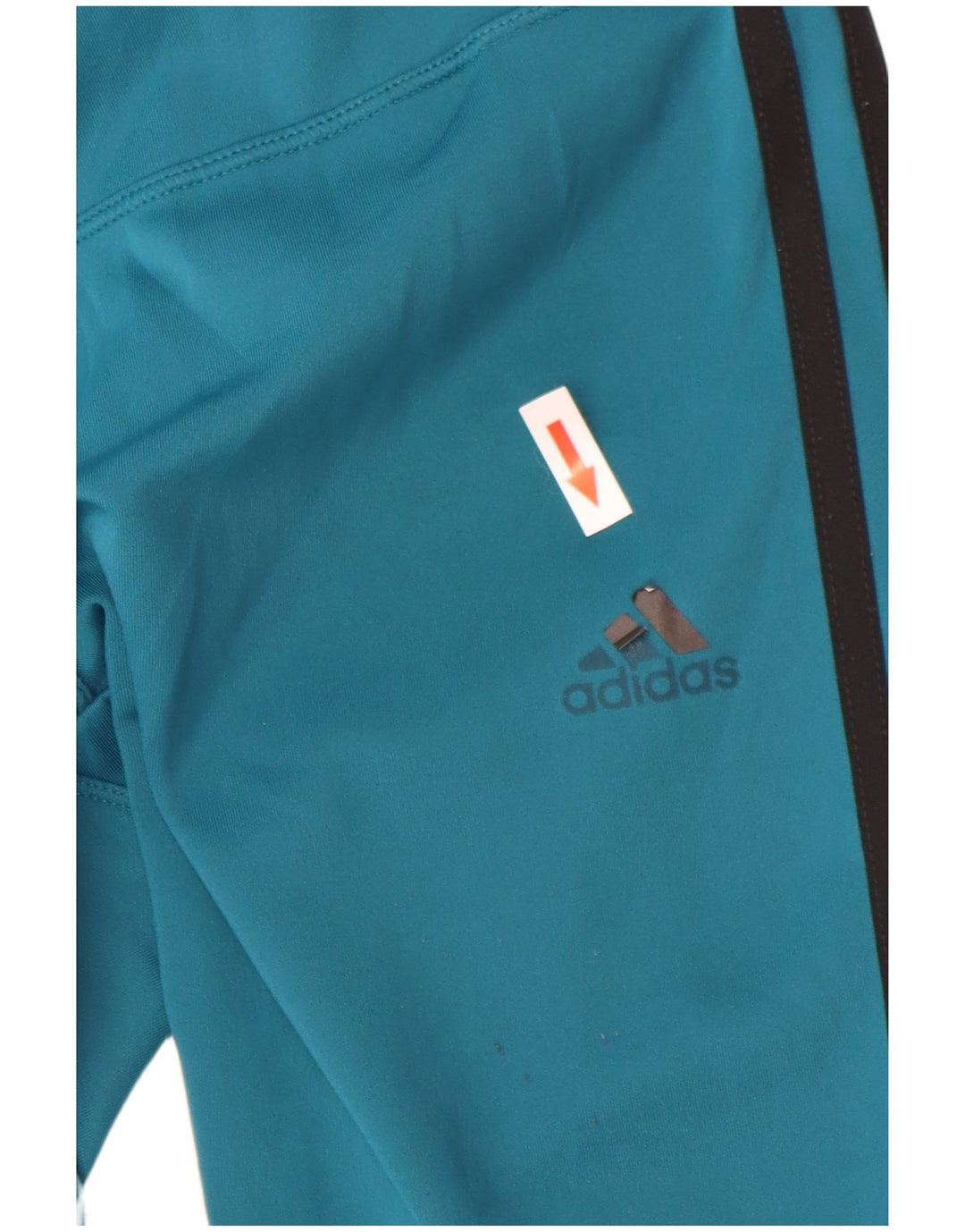 Adidas Γυναικείο κολάν Climalite UK 8/10 Μικρό μπλε πολυεστέρας