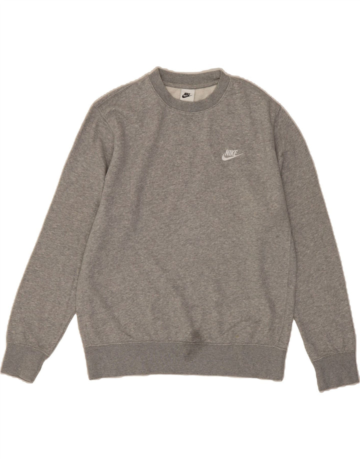 NIKE Mens Sweatshirt Jumper Medium Grey Cotton Vintage Nike and Second-Hand Nike from Messina Hembry 