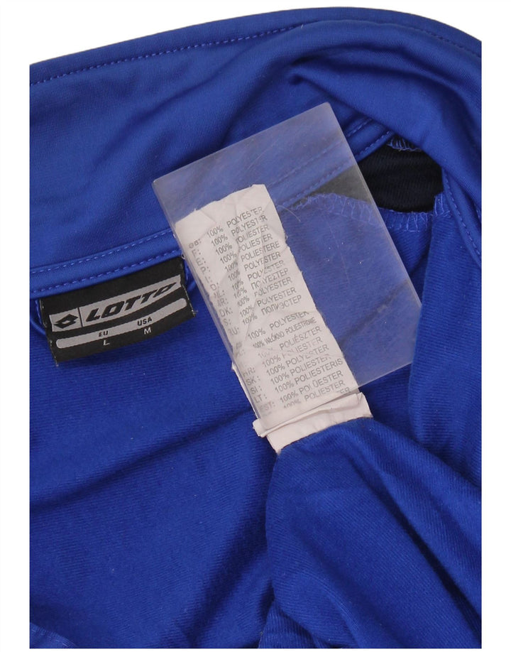 Ανδρική φόρμα LOTTO Top Jacket Μεγάλο Μπλε Χρώμα Πολυεστέρας