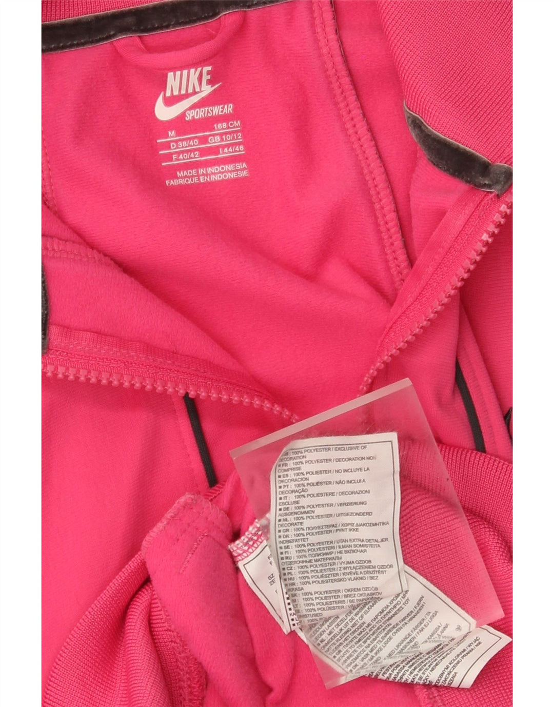 Γυναικεία φόρμα Nike Top Jacket UK 10/12 Medium Pink Polyester