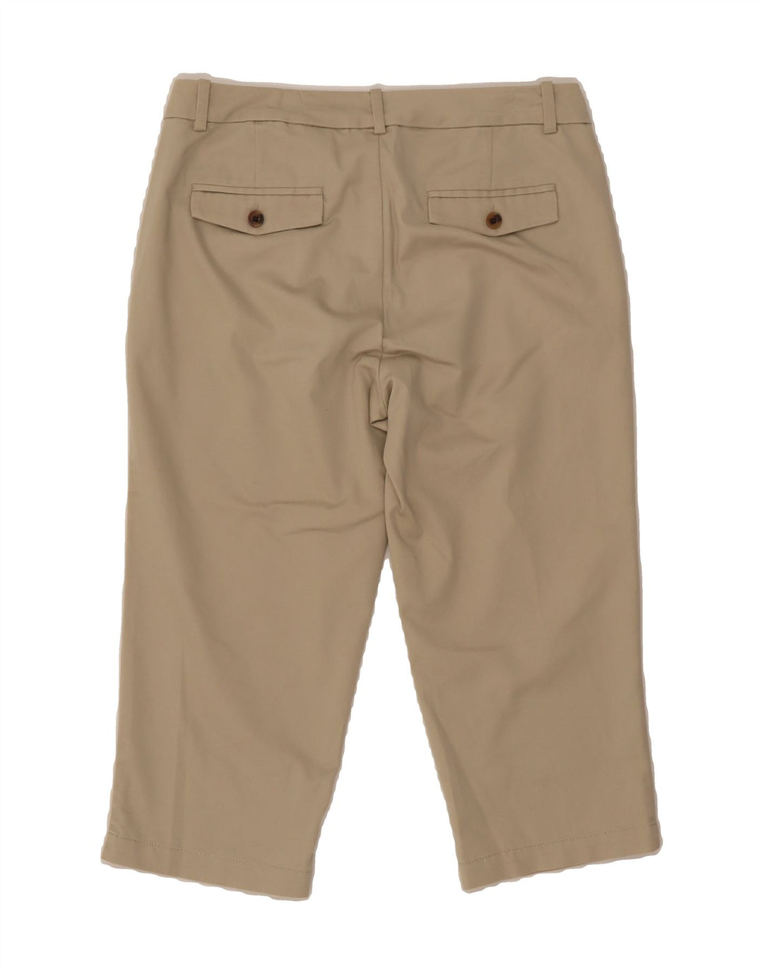 DOCKERS Womens Straight Capri Trousers US 6 Medium W30 L20 Grey Cotton Vintage Dockers and Second-Hand Dockers from Messina Hembry 