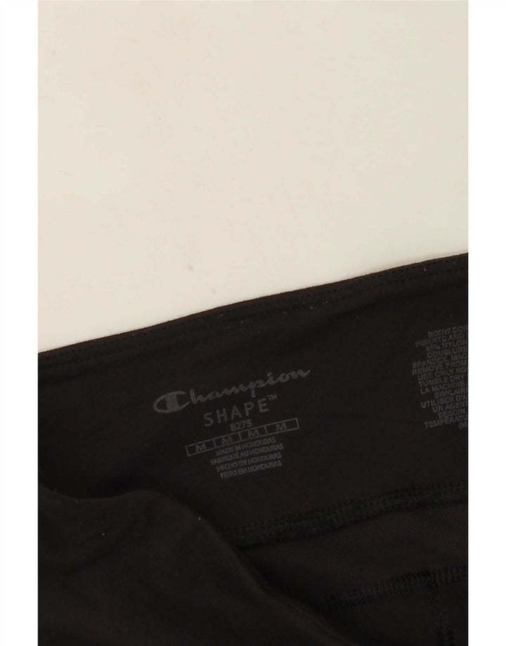 Champion γυναικεία κολάν Capri UK 12 Medium Black Nylon