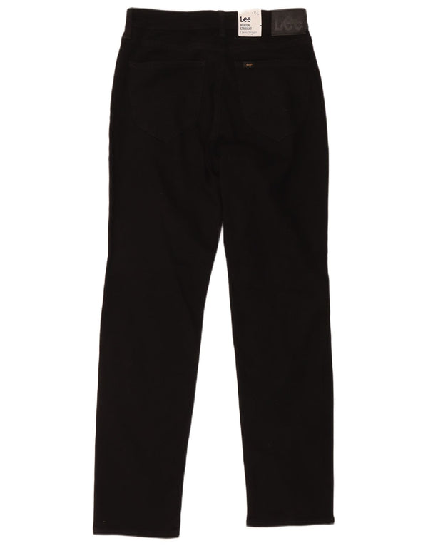 Lee Womens Marion Classic Fit Straight Jeans W31 L31 Μαύρο βαμβακερό