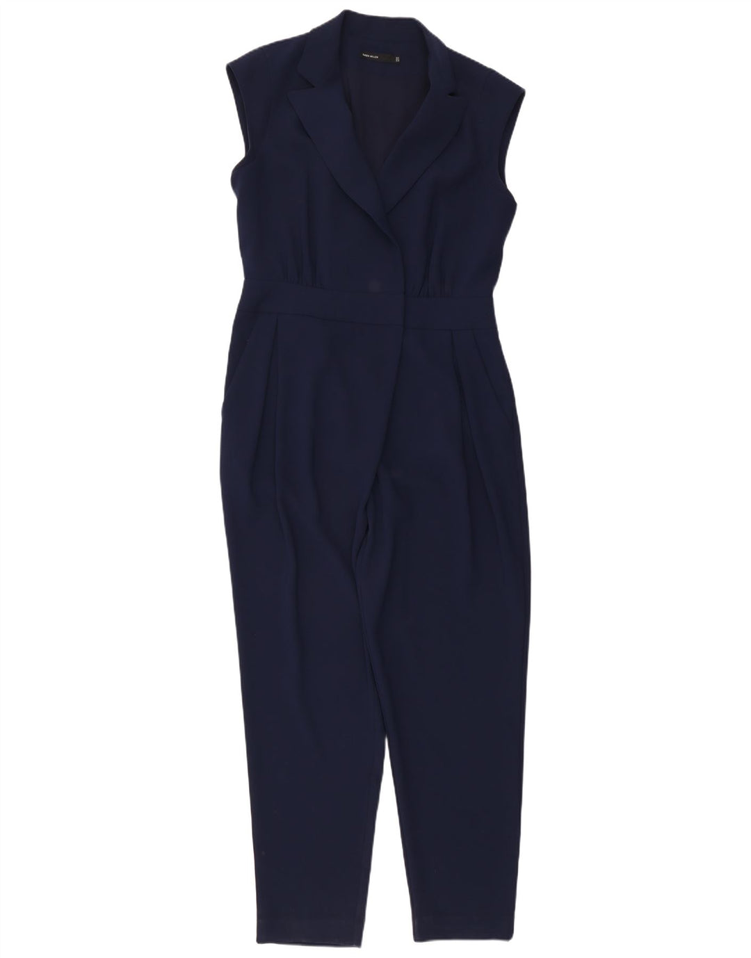 KAREN MILLEN Γυναικεία αμάνικη φόρμα UK 14 Large Navy Blue Polyester