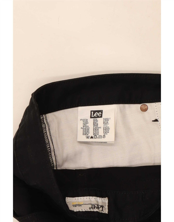Lee Womens Cameron Bootcut Casual Παντελόνι W32 L33 Μαύρο βαμβακερό