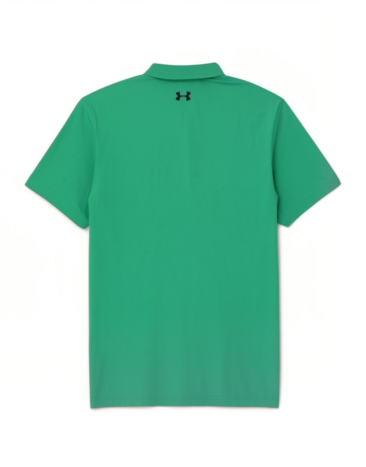 Under Armour Ανδρικό Πόλο Μπλουζάκι Μεσαίο Πράσινο Πολυεστέρας