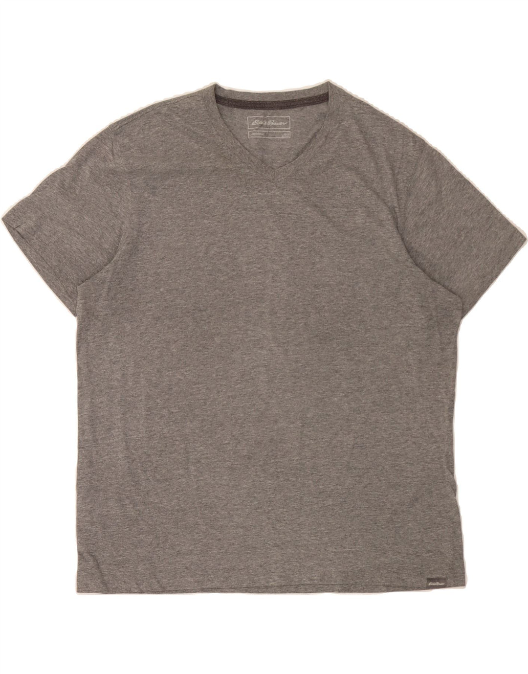 EDDIE BAUER Mens T-Shirt Top Large Grey Cotton Vintage Eddie Bauer and Second-Hand Eddie Bauer from Messina Hembry 