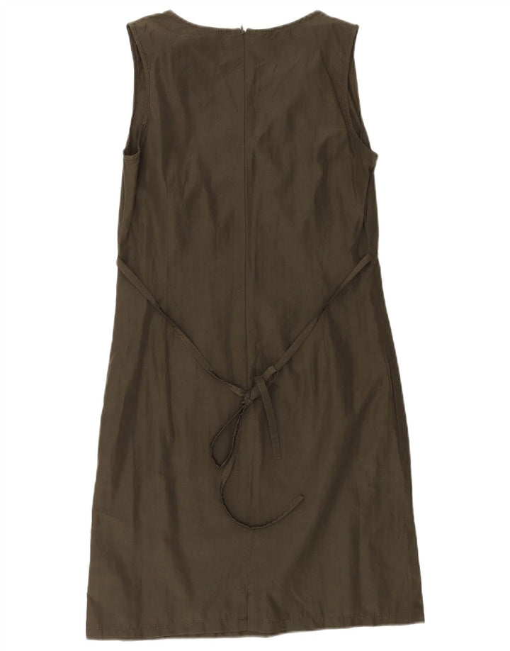 Jones Γυναικείο Αμάνικο Φόρεμα με θήκη EU 36 Small Khaki Polyester