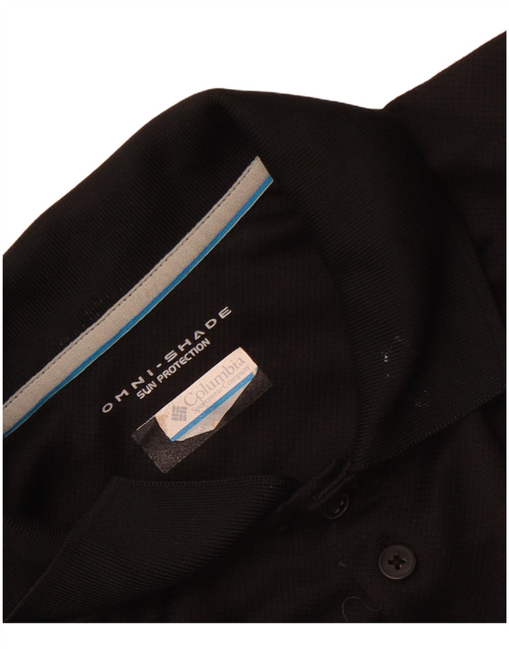 COLUMBIA Ανδρικό πουκάμισο Polo Omni-Shade Large Black