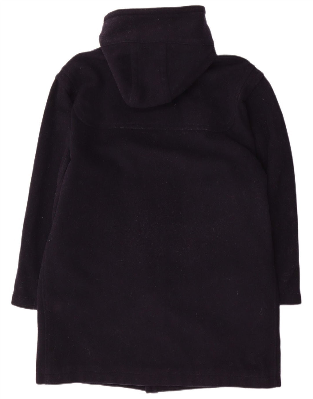 Sisley Ανδρικό παλτό με κουκούλα Duffle Relaxed Elegance UK 36 Small Navy Blue Wool