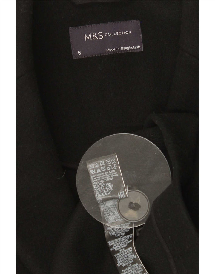 Marks & Spencer Γυναικείο Πανωφόρι UK 6 XS Μαύρο Πολυεστέρας