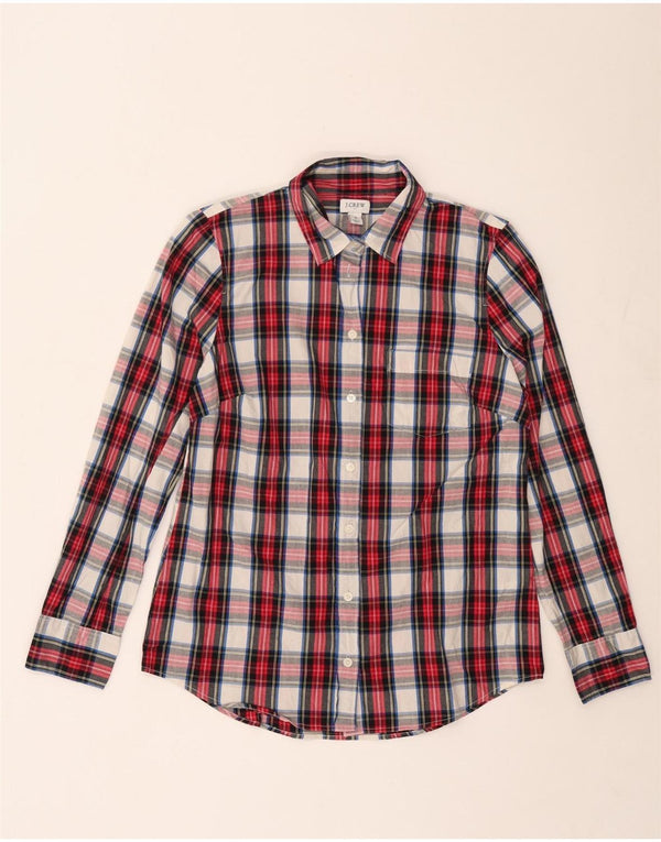 Γυναικείο πουκάμισο J. Crew UK 10 Small Red Check Cotton