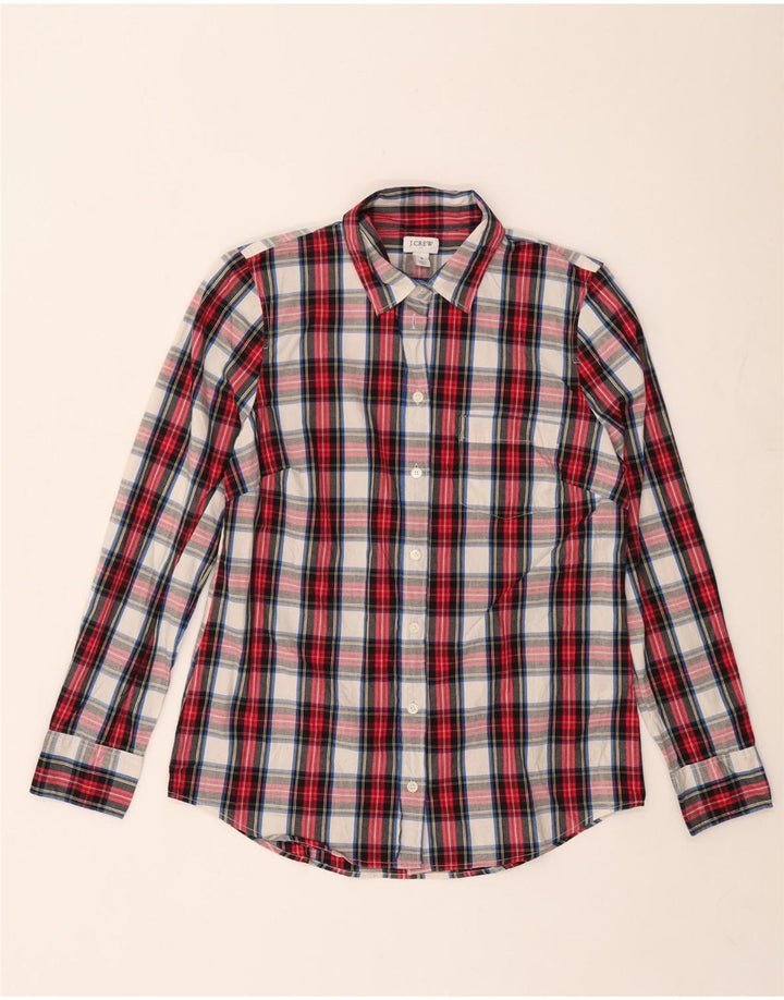 Γυναικείο πουκάμισο J. Crew UK 10 Small Red Check Cotton