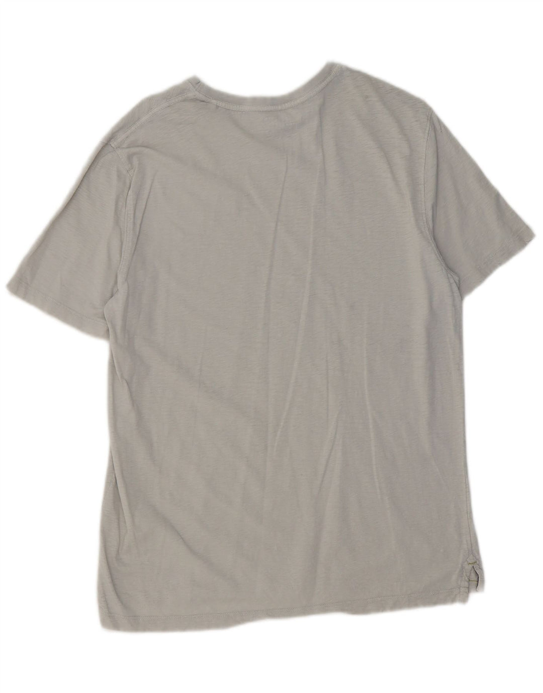 White Stuff Ανδρικό γραφικό T-Shirt Top Μεσαίο γκρι βαμβακερό