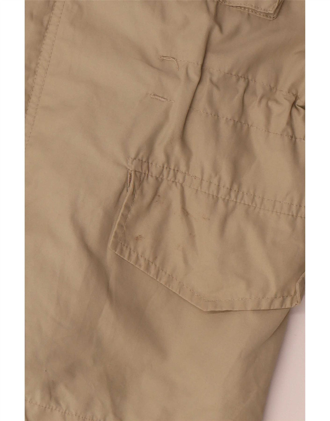 Woolrich Boys Military Jacket 9-10 Years Beige Cotton