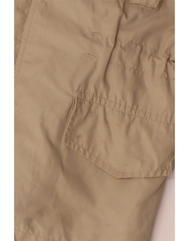 Woolrich Boys Military Jacket 9-10 Years Beige Cotton