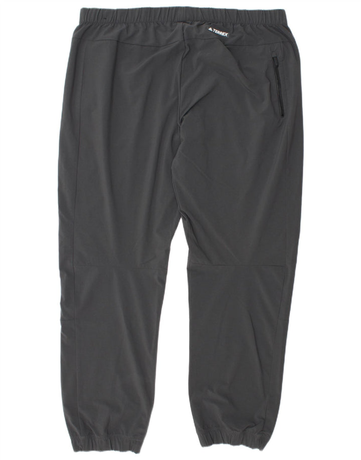 Γυναικεία αθλητική φόρμα ADIDAS Παντελόνι Joggers UK 20 2XL Γκρι