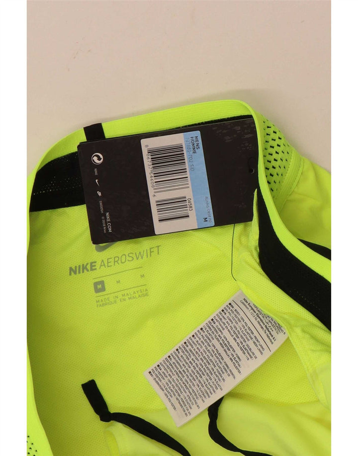 Ανδρικό αθλητικό σορτς Nike από μεσαίο κίτρινο πολυεστέρα