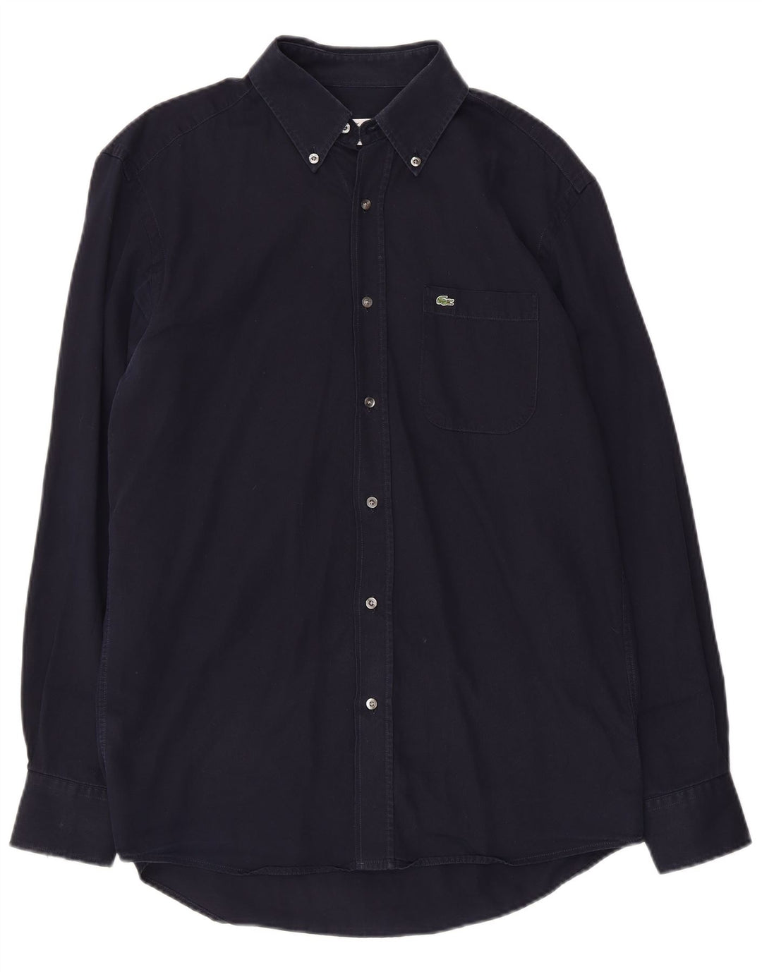 Ανδρικό πουκάμισο LACOSTE Regular Fit Size 40 Medium Navy Blue Cotton