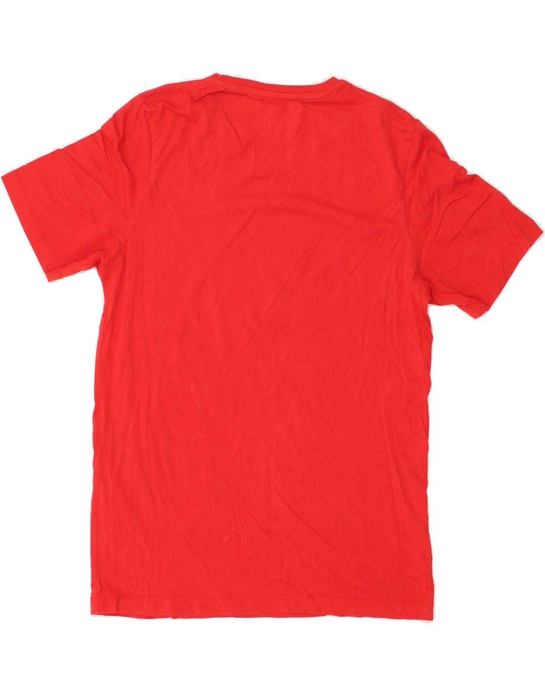 JACK & JONES Mens Graphic T-Shirt Top Small Red Cotton Vintage Jack & Jones and Second-Hand Jack & Jones from Messina Hembry 