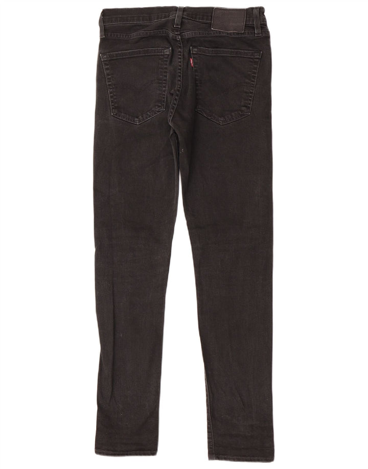 Ανδρικό Skinny Jeans Levi's W30 L32 Μαύρο βαμβακερό