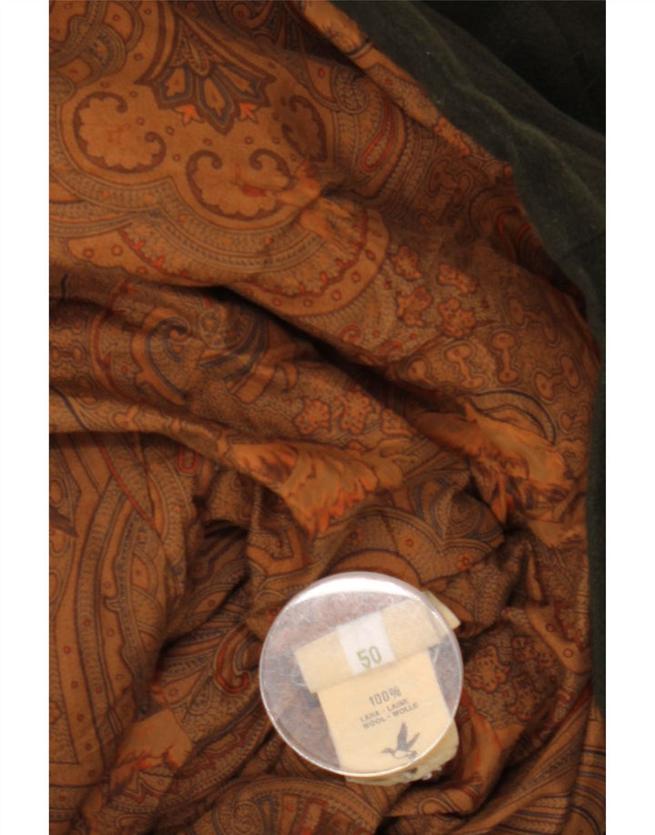 Ανδρικό πανωφόρι Brooksfield IT 50 Large Khaki Wool