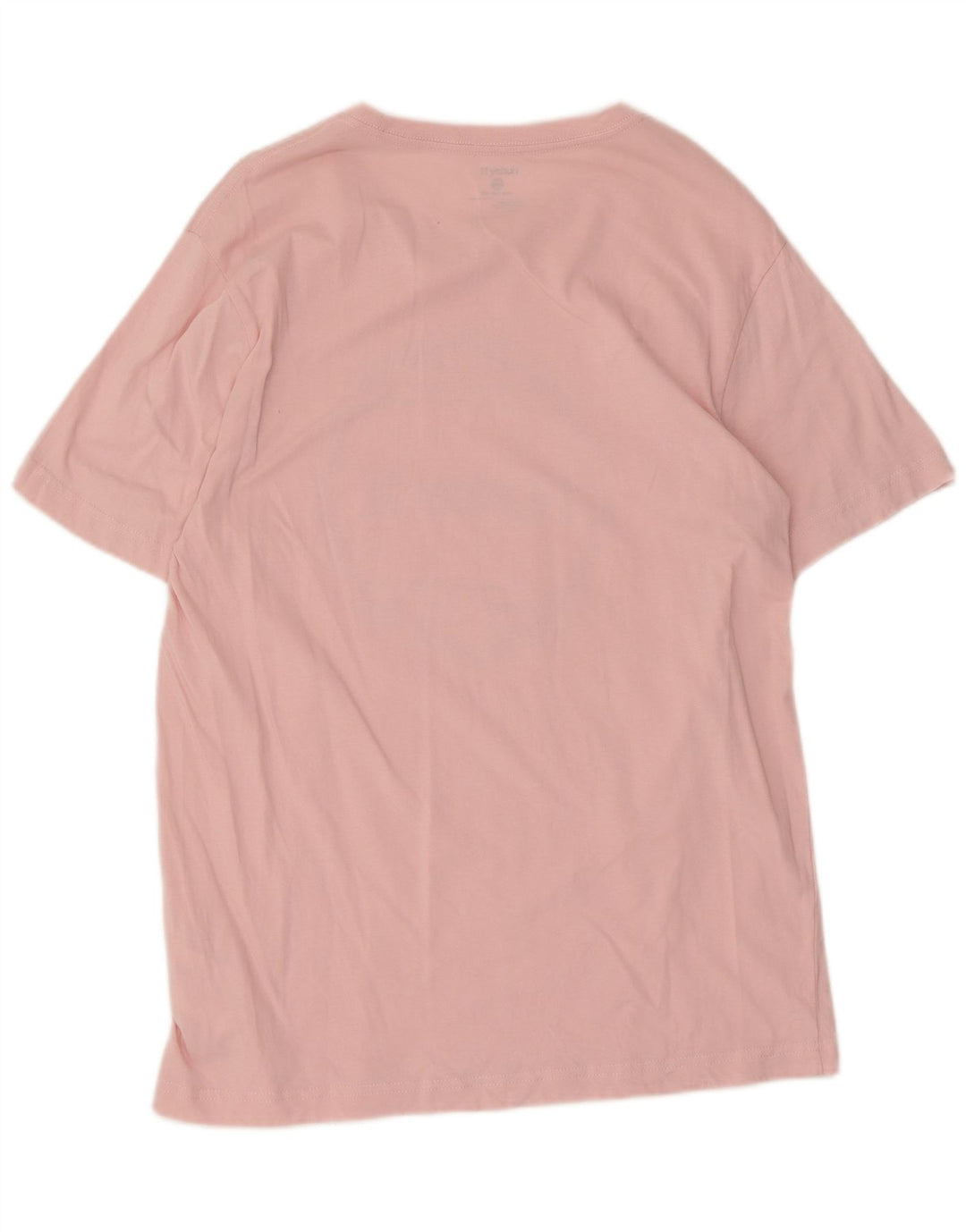 Ανδρικό γραφικό T-Shirt Hurley Top Μεσαίο Ροζ Βαμβακερό