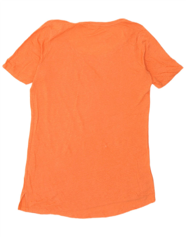 Γυναικείο μπλουζάκι Fat Face Oversized Top UK 10 Small Orange