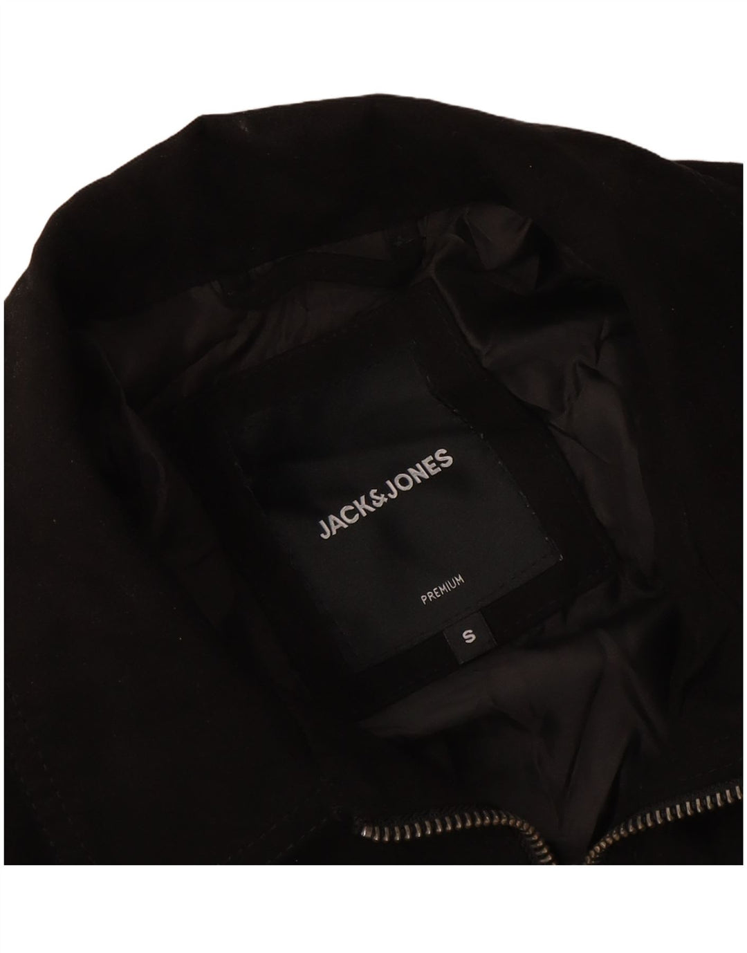 Jack & Jones Mens Utility Jacket UK 36 Small Black