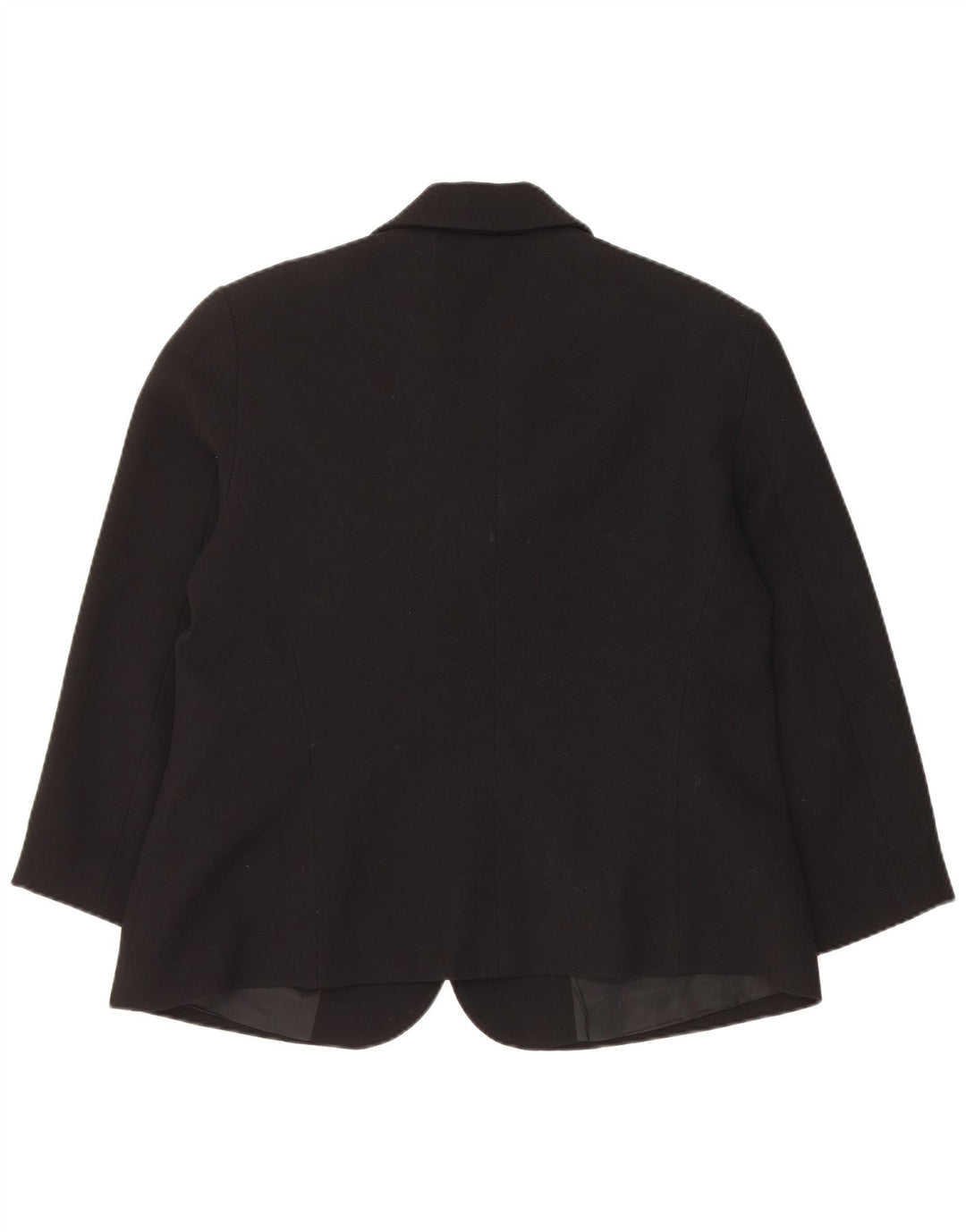 Luisa Spagnoli Γυναικείο σακάκι blazer 3 κουμπιών UK 14 μεσαίο μαύρο μαλλί