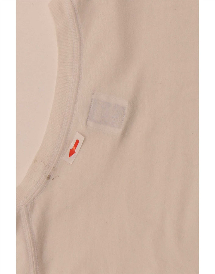 Ανδρικό T-Shirt κανονικό γραφικό Vans, μεσαίο λευκό βαμβακερό
