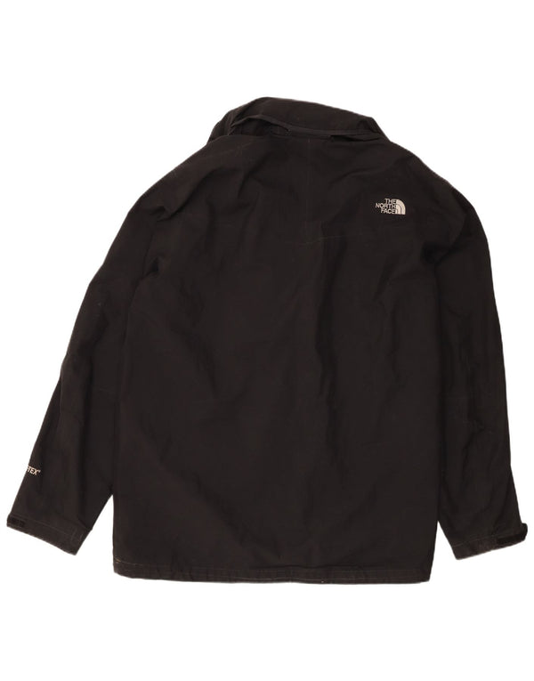 Ανδρικό μπουφάν βροχής με κουκούλα North Face UK 42 XL μαύρο πολυεστέρα