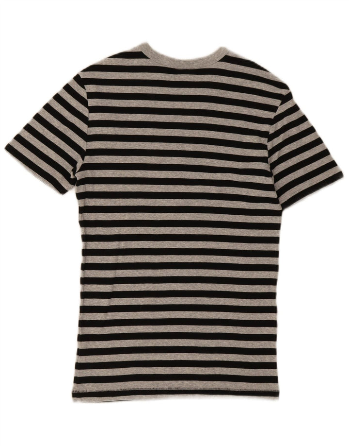 G-STAR Ανδρικό T-Shirt Top Μικρό μαύρο ριγέ βαμβακερό