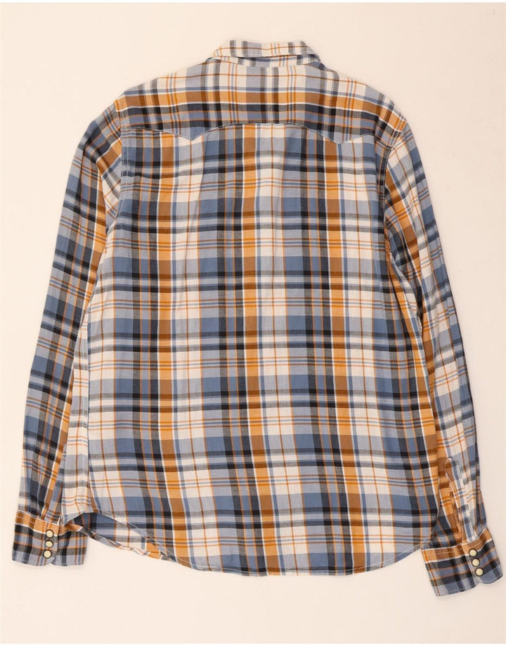 Ανδρικό πουκάμισο Levi's Slim Fit Flannel Μεγάλο πολύχρωμο βαμβακερό καρέ