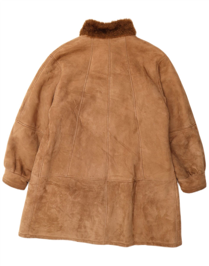Sinclair Γυναικείο Παλτό Shearling IT 48 XL Καφέ Shearling