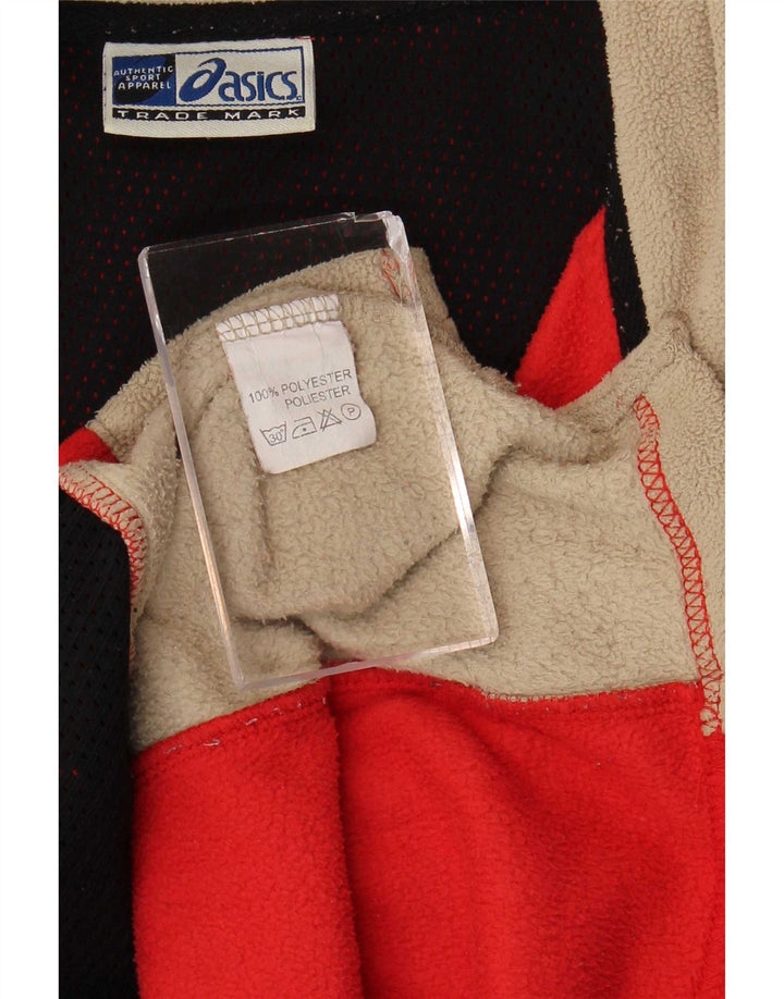 Asics Ανδρικό φερμουάρ Fleece Jumper XL Κόκκινο πολυεστέρας