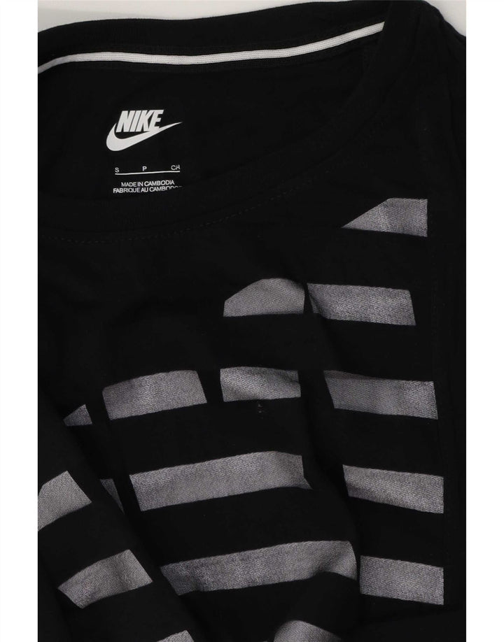 Ανδρικό γραφικό μπλουζάκι Nike σε μαύρο χρώμα