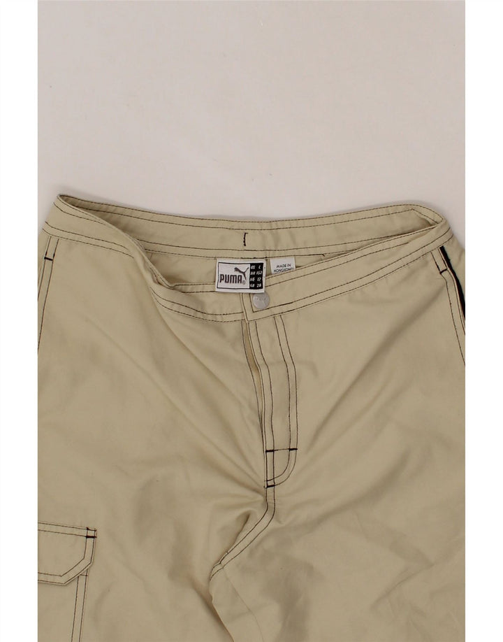 PUMA Boys Bermuda Shorts 11-12 Years Large W28  Beige Vintage Puma and Second-Hand Puma from Messina Hembry 