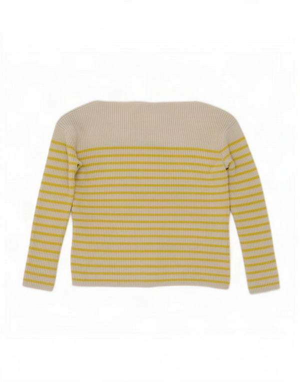 Gap γυναικείο πουλόβερ με λαιμόκαυστο UK 10 Small Yellow Ride