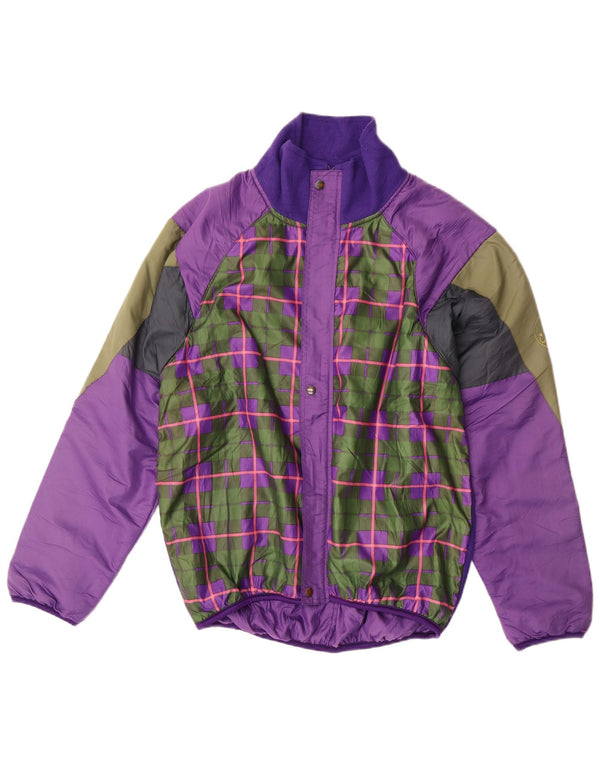 Ανδρική φόρμα Castelli Top Jacket UK 38 Medium Purple Check