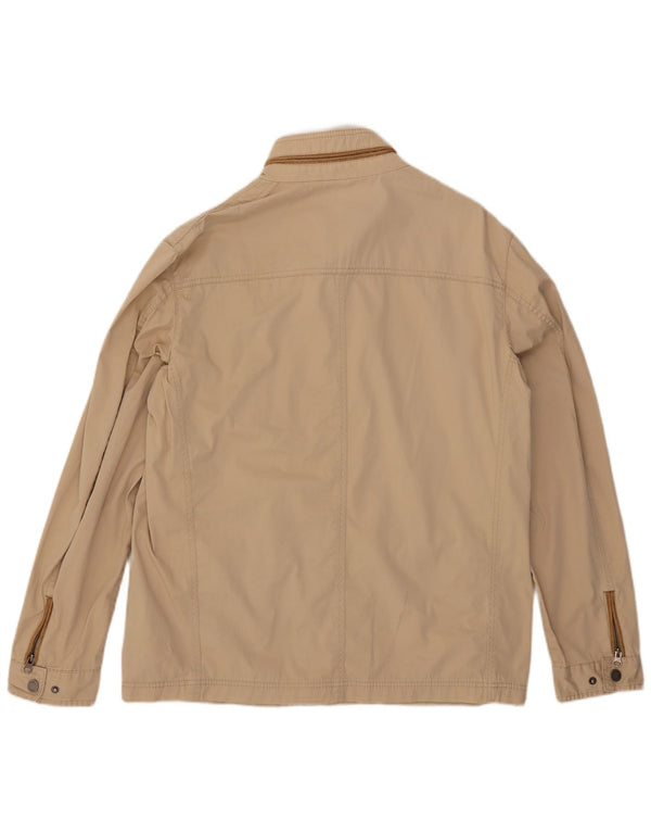 MASSIMO DUTTI Ανδρικό Utility Jacket UK 42 XL Beige Βαμβακερό